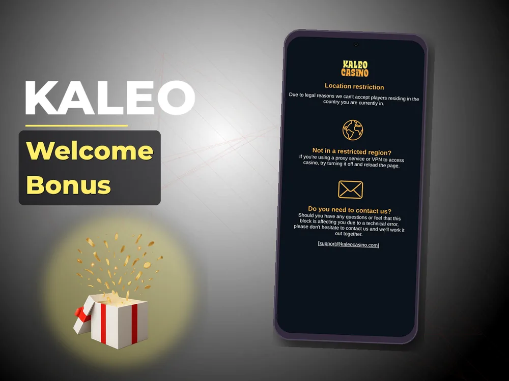 Kaleo - Welcome Bonus